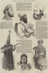 The Late War in India, Portraits from the Punjaub